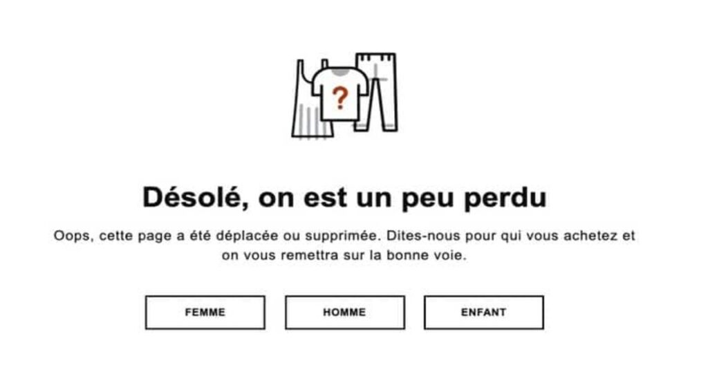 erreur courante sur internet