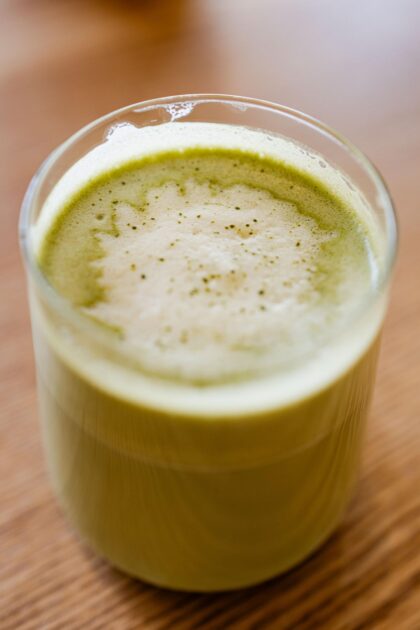 recette de matcha latte maison