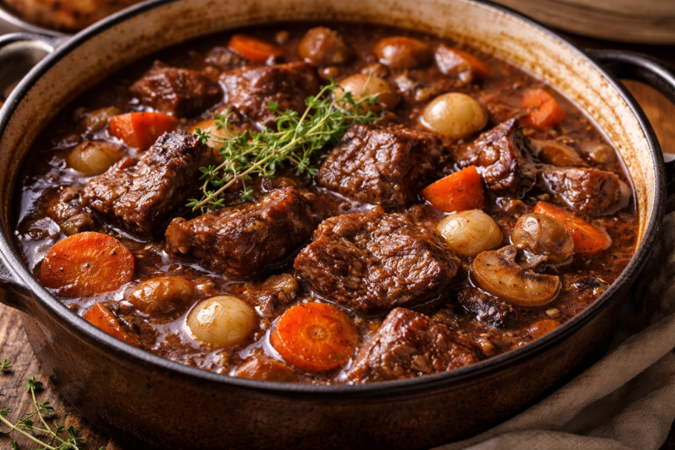 daube de sanglier en cocotte