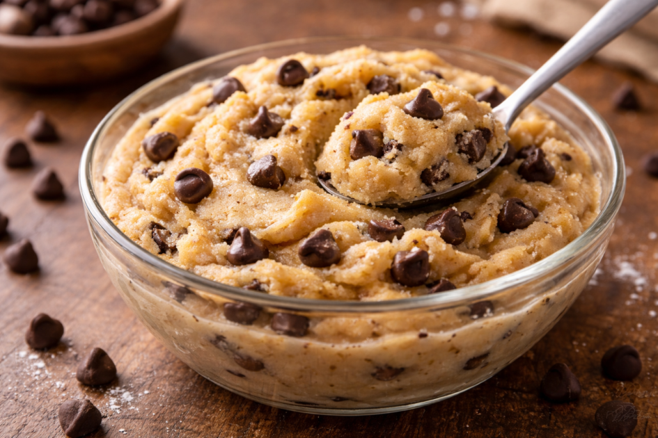 recette de pâte à cookie crue gourmande