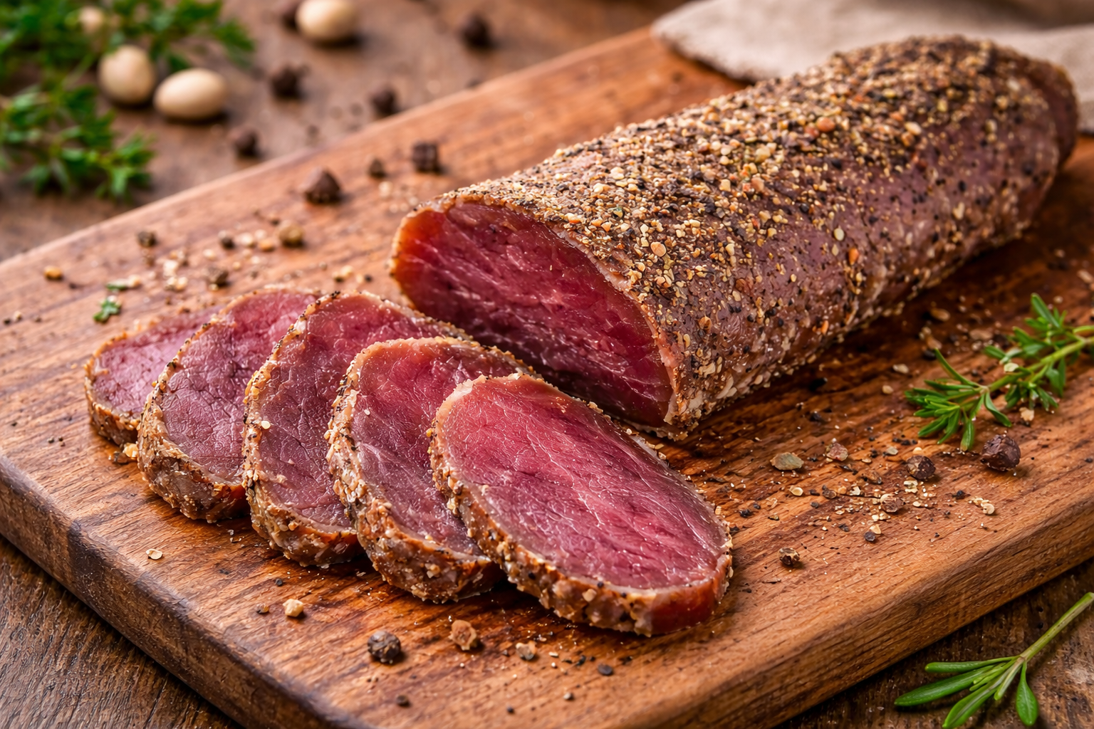 Recette filet mignon séché