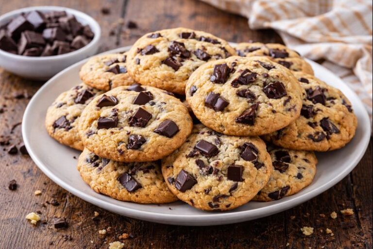 Cookies maison aux pépites de chocolat