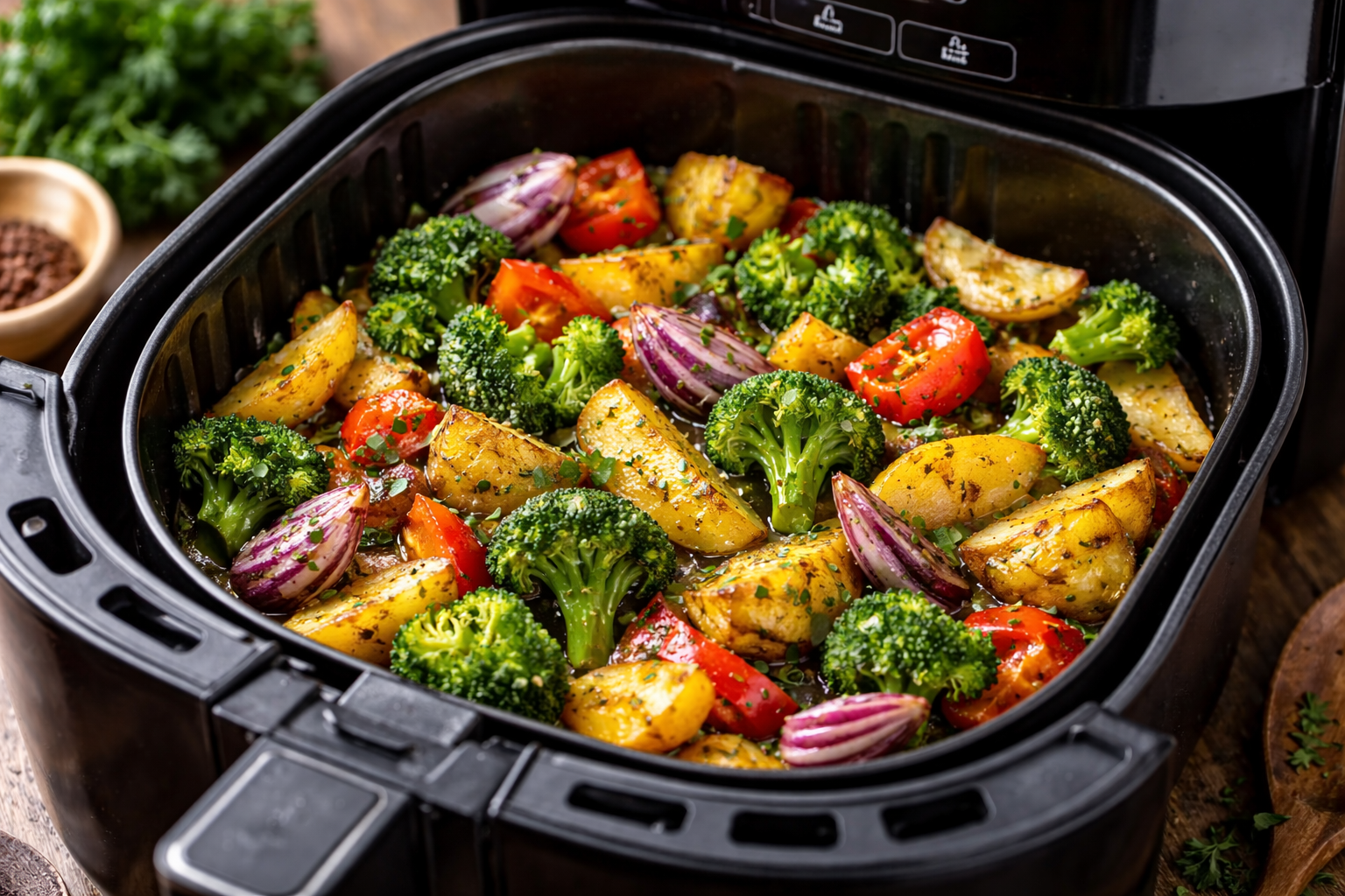 Téléchargez un livre de recettes pour friteuse à air chaud gratuit : idées faciles, rapides et savoureuses pour Airfryer.